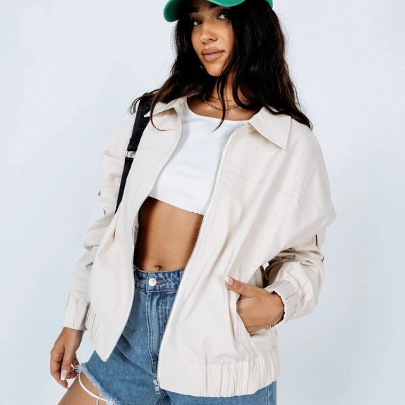 Princess Polly Jackets & Blazers - Princess Polly Cargo Bomber Jacket